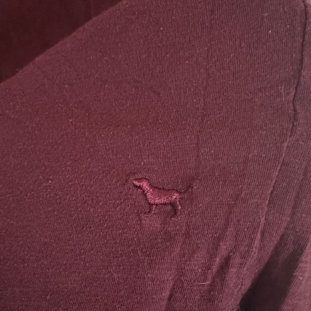 Victoria’s Secret PINK Small 3/4 Sleeve Baseball Tee - Picture 4 of 4